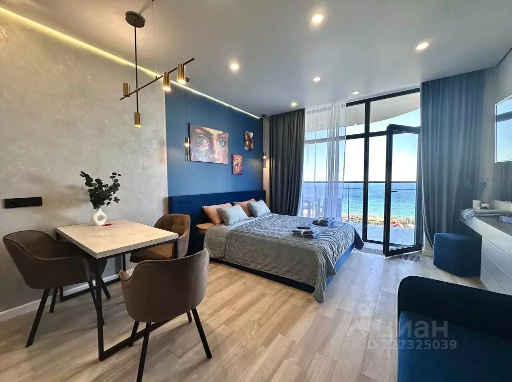 1-к кв. Крым, Алушта ул. Западная, 4к3 (33.0 м) - Фото 1