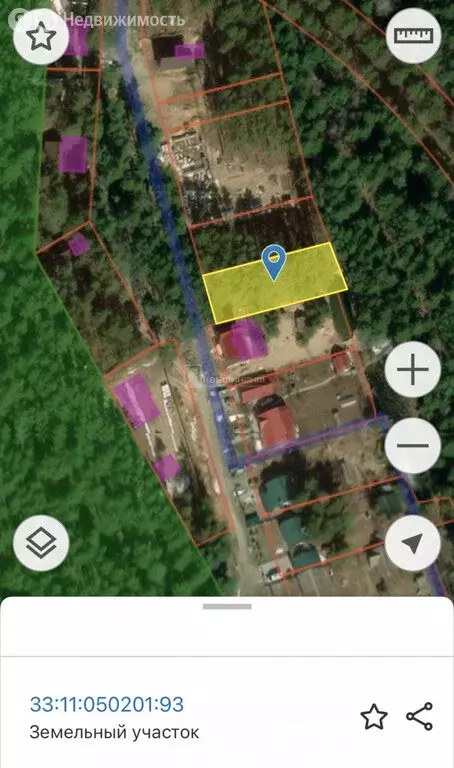 Участок в посёлок Улыбышево, Железнодорожная улица (11 м) - Фото 2