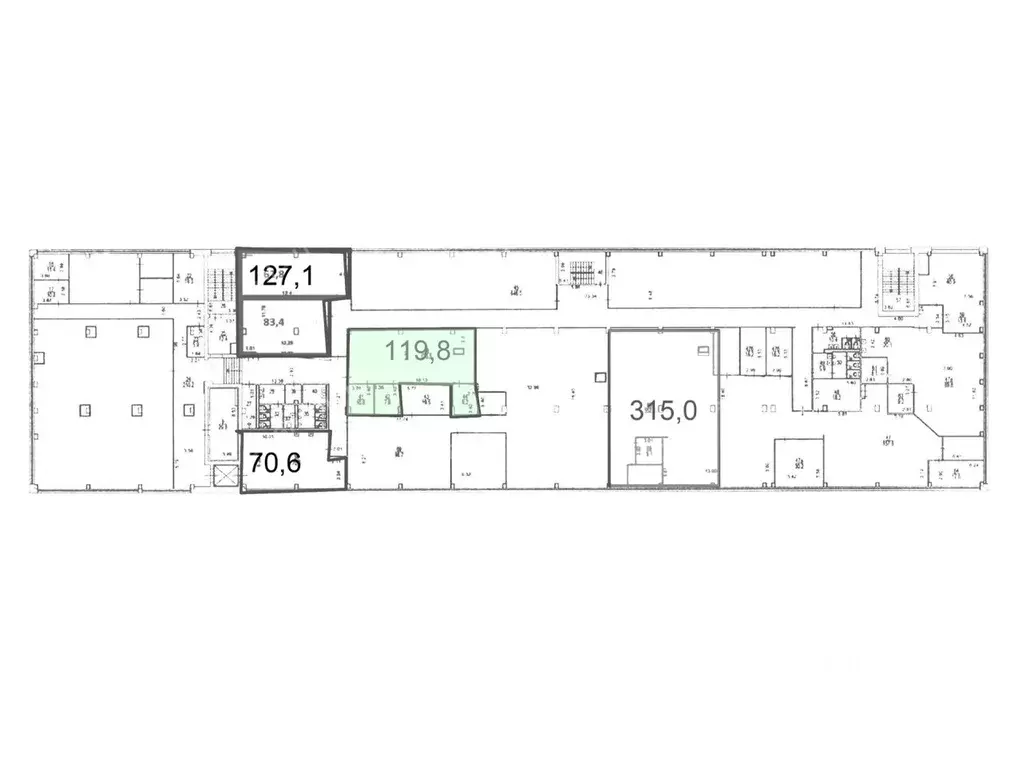 Офис в Москва 1-й Волоколамский проезд, 10С16 (120 м) - Фото 2
