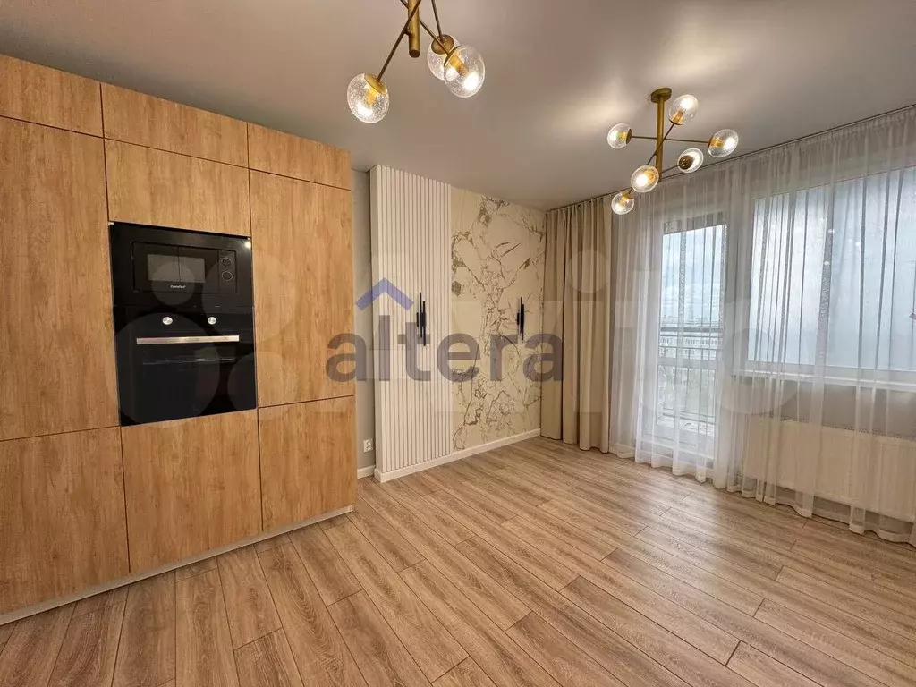 1-к. квартира, 39,3 м, 9/21 эт. - Фото 1