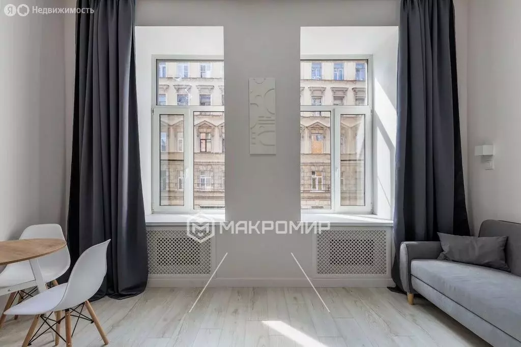Квартира-студия: Санкт-Петербург, Кирилловская улица, 18 (30 м) - Фото 1