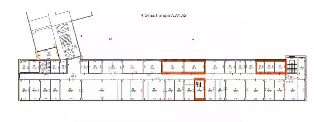 Офис в Костромская область, Кострома ул. Подлипаева, 1 (20 м) - Фото 1