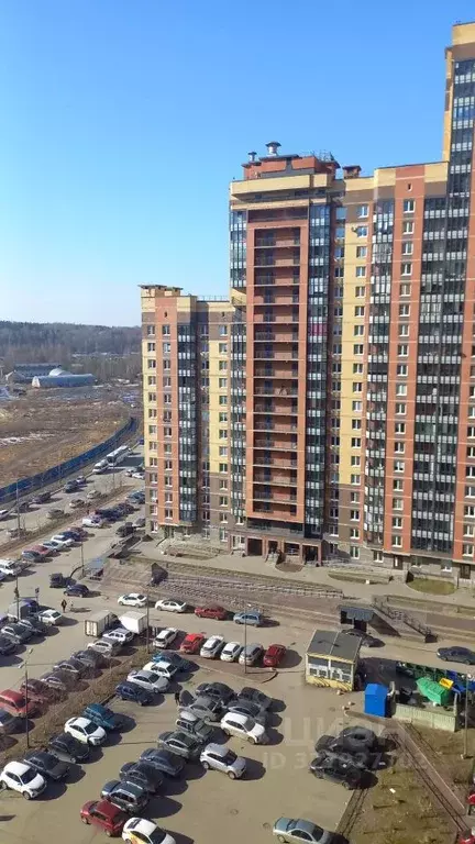 1-к кв. Санкт-Петербург пос. Парголово, ул. Валерия Гаврилина, 3к1 ... - Фото 1