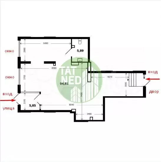 Продам помещение свободного назначения, 106.55 м - Фото 0