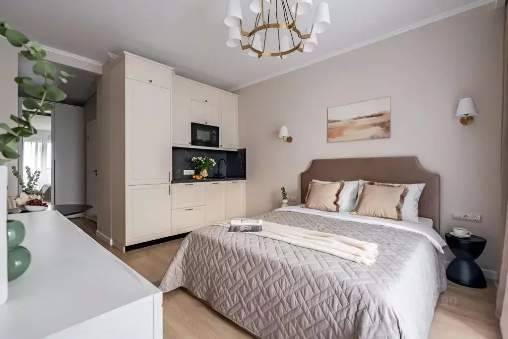 Студия Санкт-Петербург ул. Типанова, 22 (25.0 м) - Фото 1