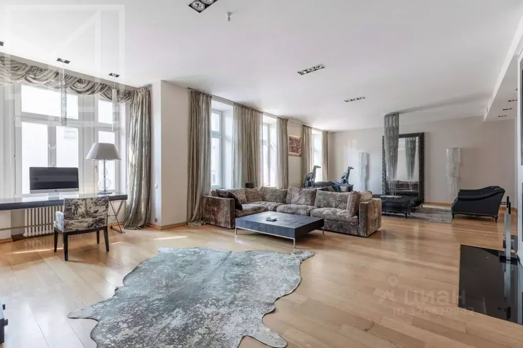 3-к кв. Москва Трубниковский пер., 8/15 (265.0 м) - Фото 2