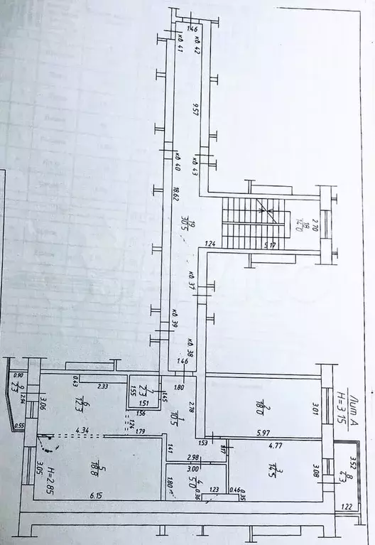 3-к. квартира, 81 м, 2/5 эт. - Фото 0