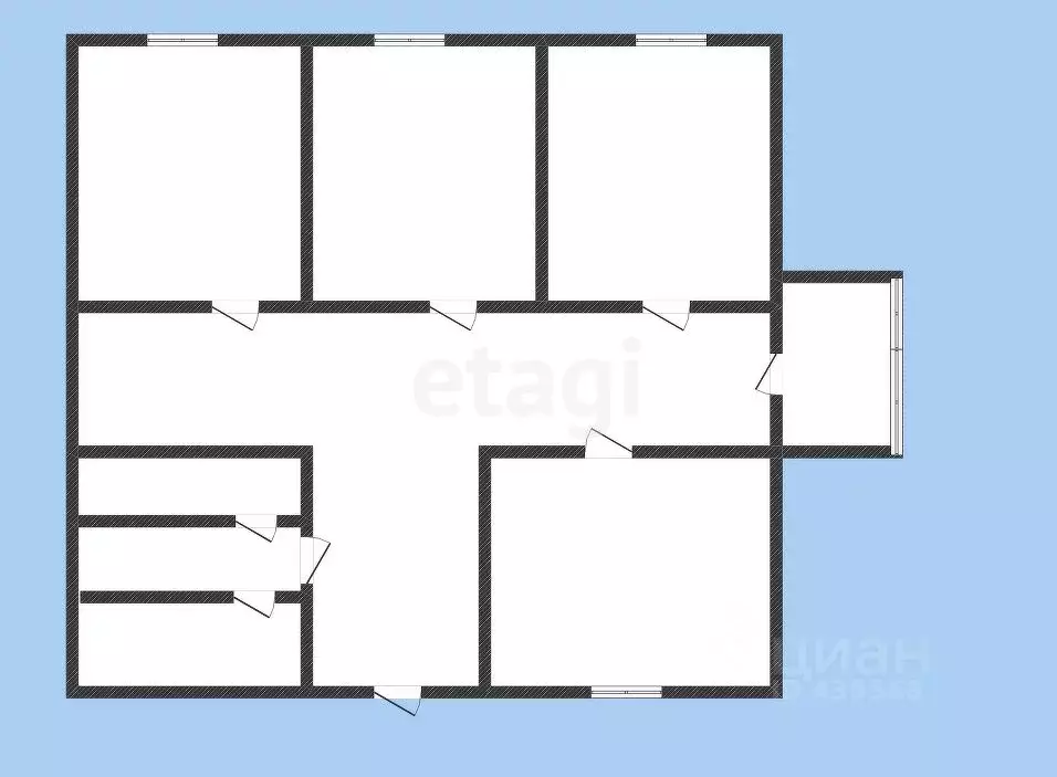 Комната Белгородская область, Губкин Пролетарская ул., 5 (12.4 м) - Фото 2