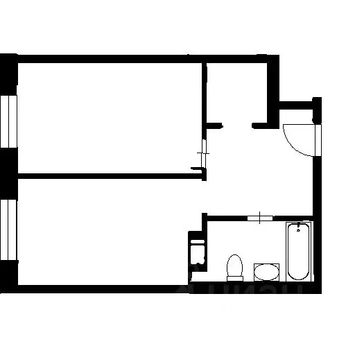 1-к кв. Санкт-Петербург Петровский просп., 24к2 (49.7 м) - Фото 2