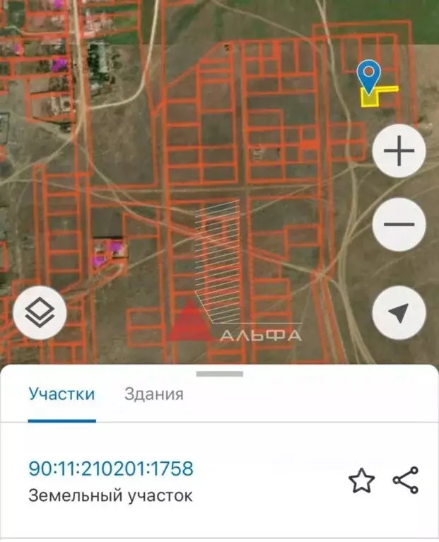 Участок в Крым, Сакский район, Суворовское с/пос, с. Великое ул. ... - Фото 2