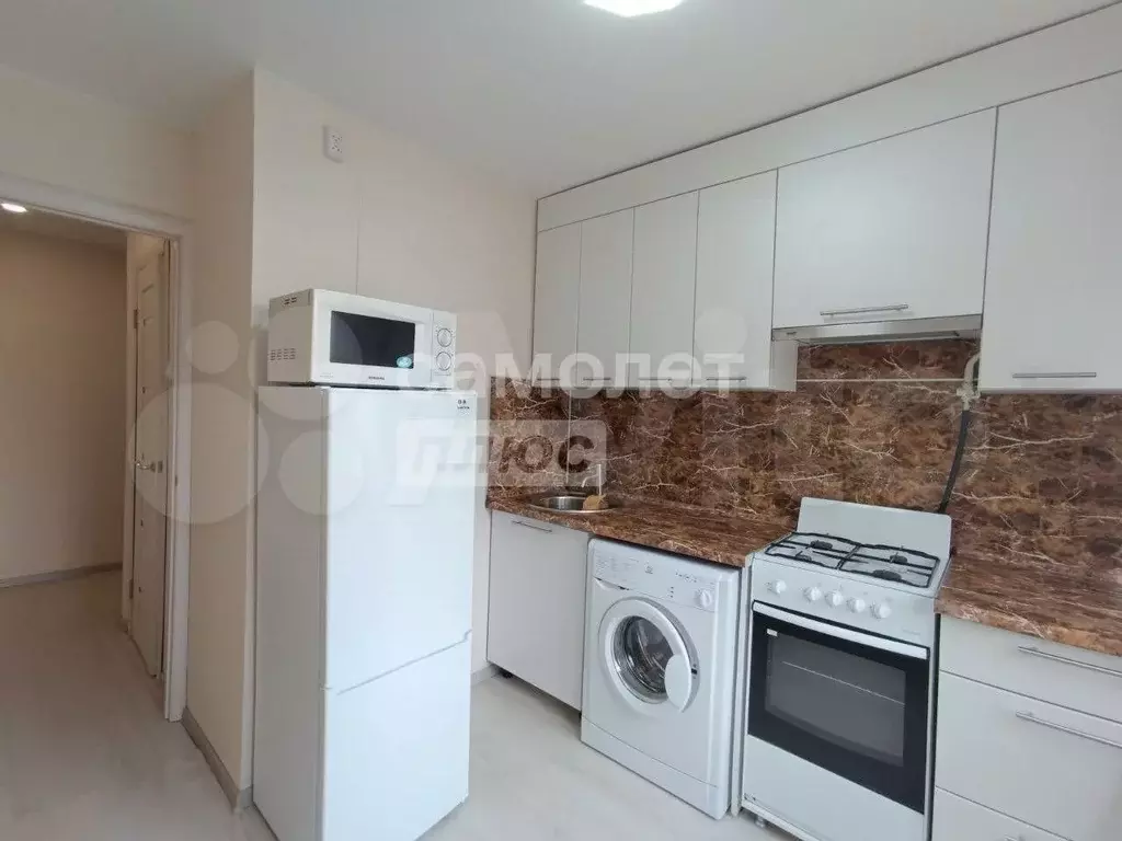 1-к. квартира, 30,6 м, 3/5 эт. - Фото 1
