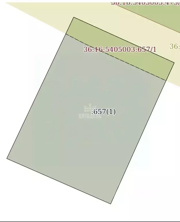 Участок в Воронежская область, Новоусманский район, Усманское 1-е ... - Фото 1