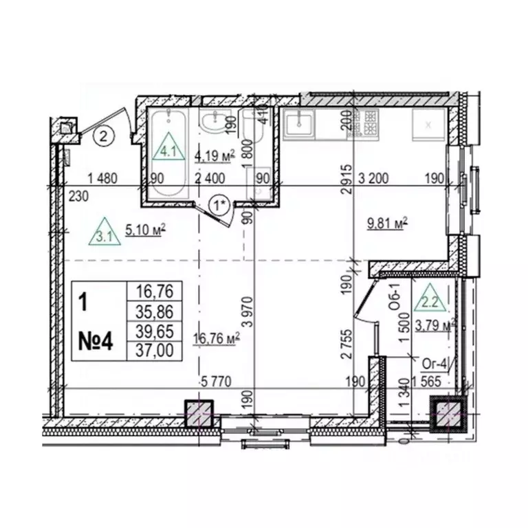1-к кв. Приморский край, Уссурийск Семь Ветров мкр, Уссури Парк жилой ... - Фото 1