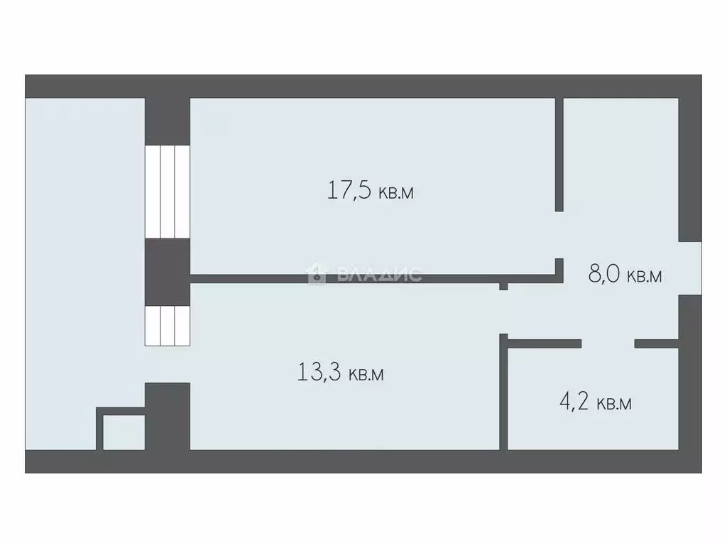 1-комнатная квартира: Рязань, Шереметьевская улица, 6к2 (43.2 м) - Фото 0