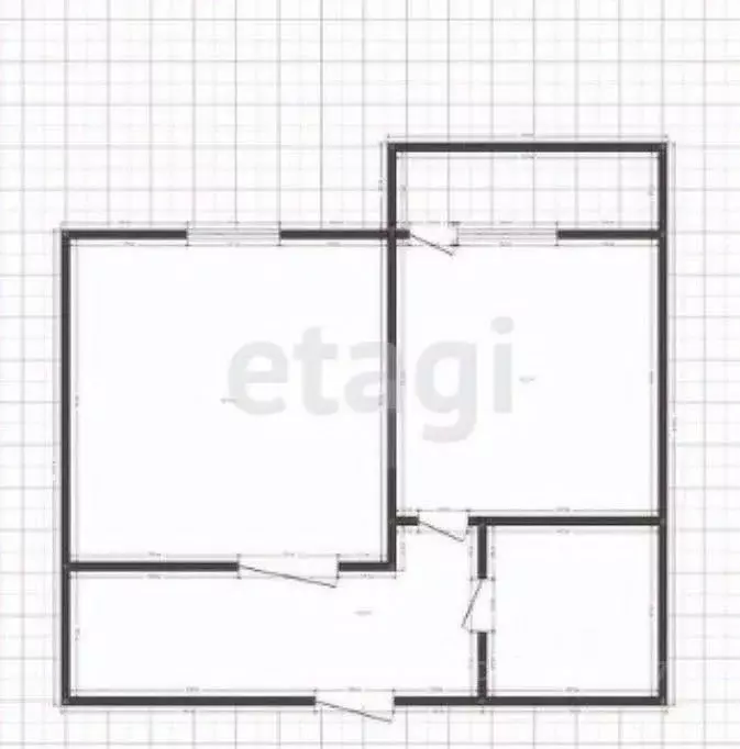 1-к кв. Курская область, Курск ул. Энгельса, 158к2 (36.6 м) - Фото 2