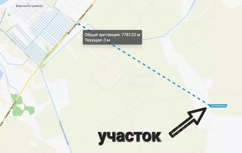 Участок в Волгоградская область, Среднеахтубинский район, ... - Фото 1