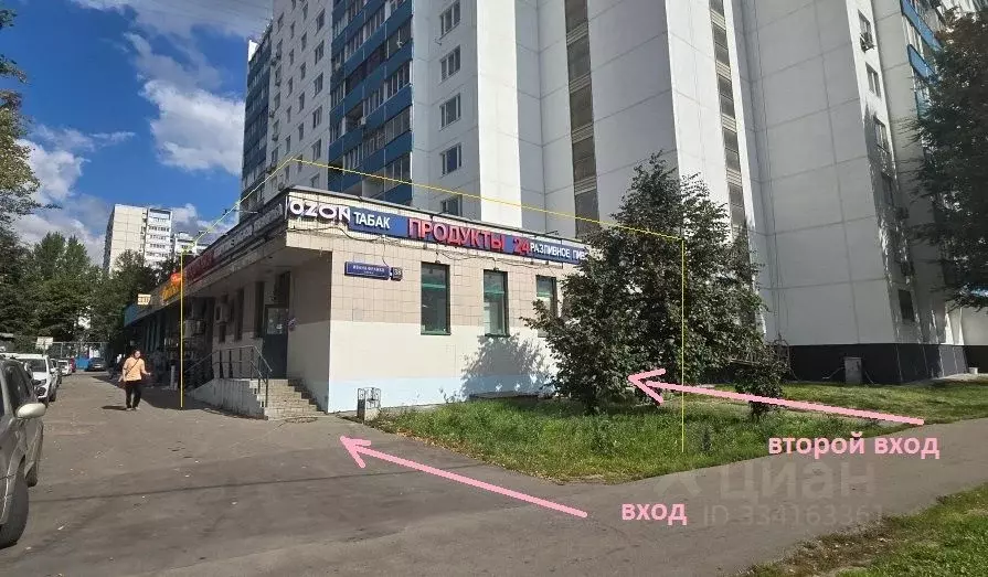 Помещение свободного назначения в Москва ул. Ивана Франко, 38К1 (160 ... - Фото 1