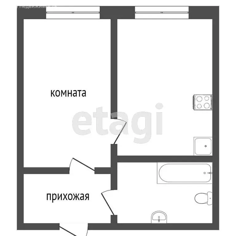 1-комнатная квартира: Челябинск, улица Болейко, 7 (36 м) - Фото 0