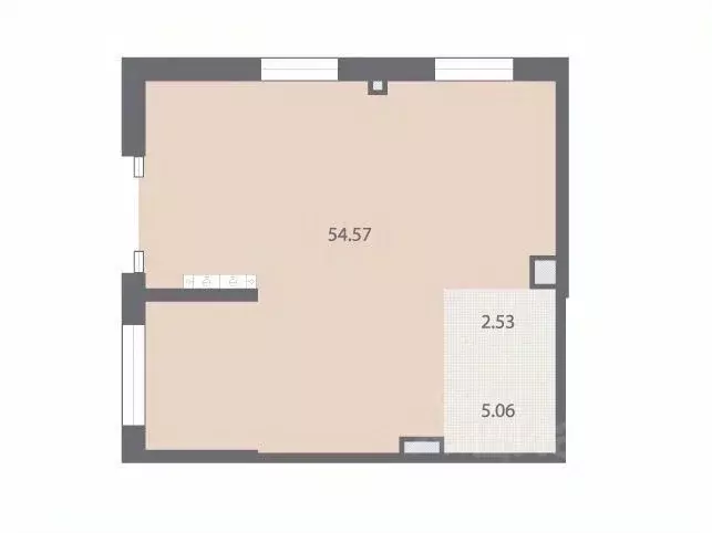 Помещение свободного назначения в Санкт-Петербург № 54 муниципальный ... - Фото 1