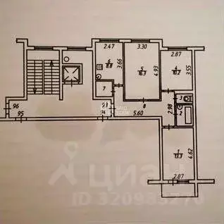 3-к кв. Калужская область, Калуга Тульская ул., 121 (64.9 м) - Фото 2