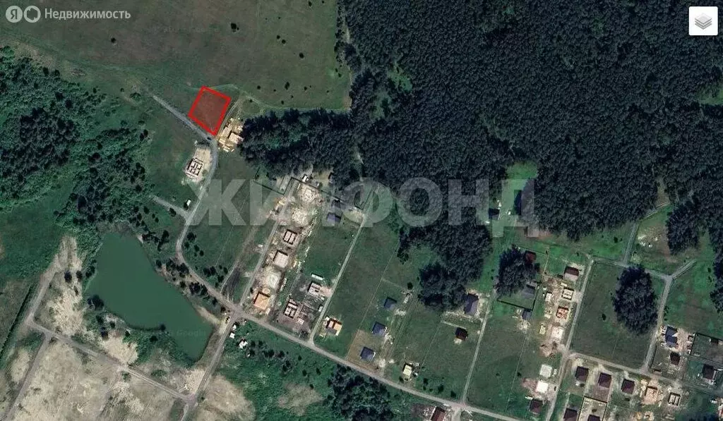 Участок в село Марусино, Мирная улица (11.44 м) - Фото 1
