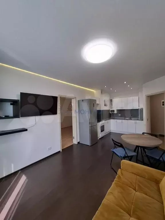 2-к. квартира, 57,4 м, 16/19 эт. - Фото 1