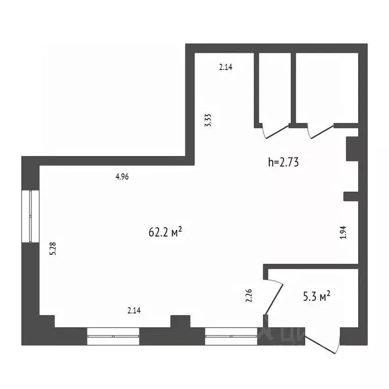 Торговая площадь в Красноярский край, Красноярск Судостроительная ул., ... - Фото 1