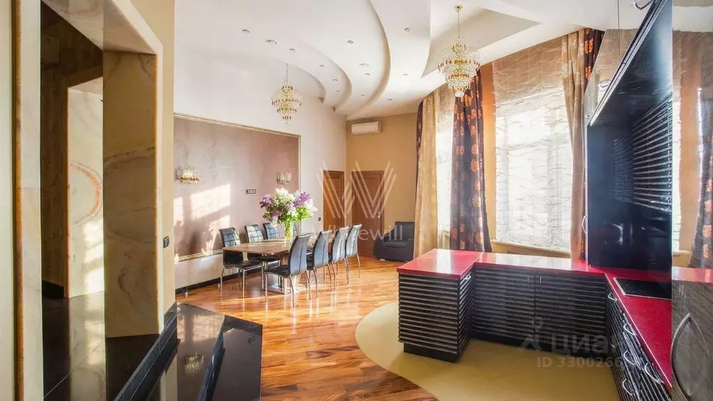 3-к кв. Москва Слесарный пер., 3 (220.0 м) - Фото 2