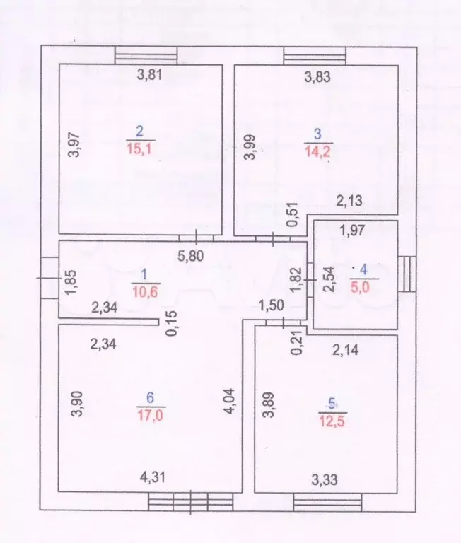 Дом 80 м на участке 4,4 сот. - Фото 1