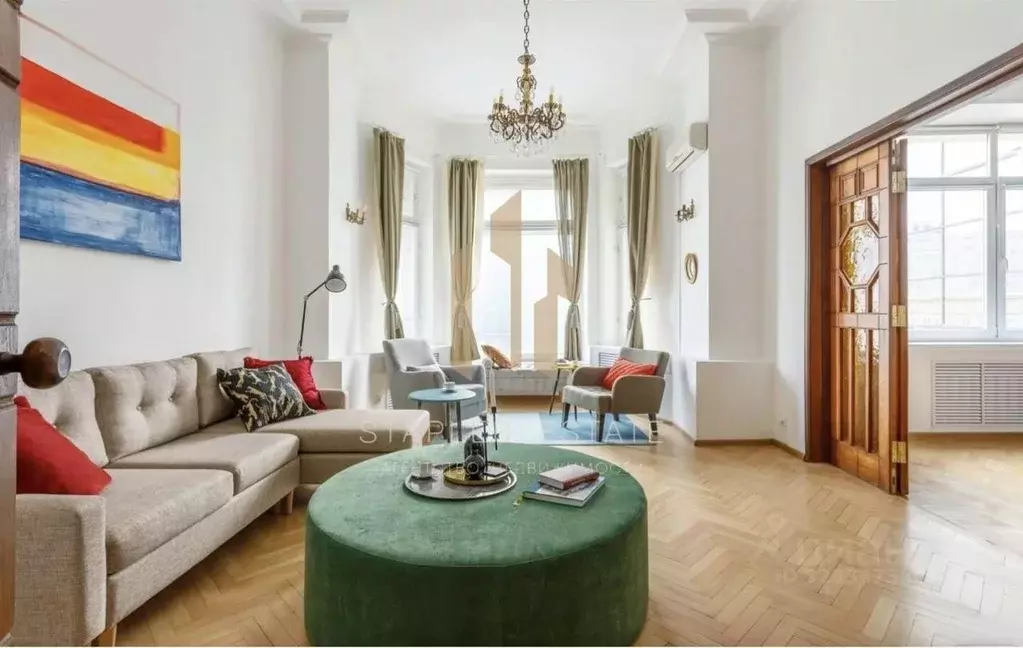 4-к кв. Москва Тверская ул., 9 (132.6 м) - Фото 1