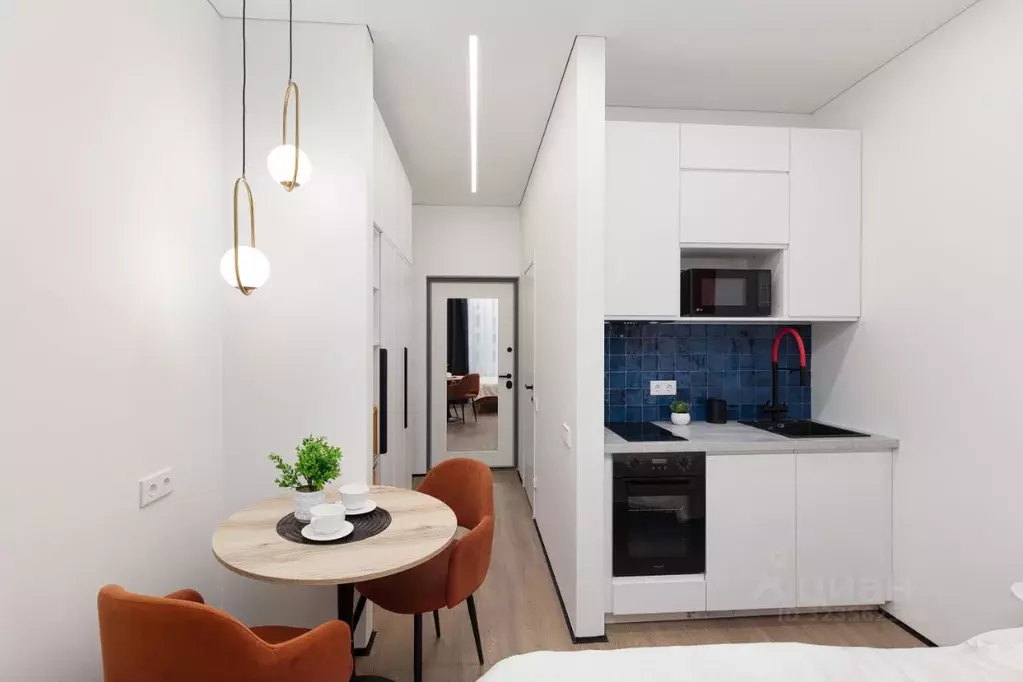 Студия Москва Автомобильный проезд, 4АС5 (17.8 м) - Фото 0