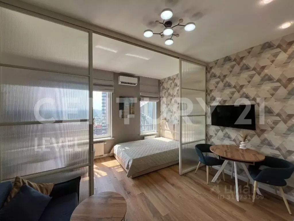 Студия Москва Шелепихинская наб., 34к5 (30.0 м) - Фото 0