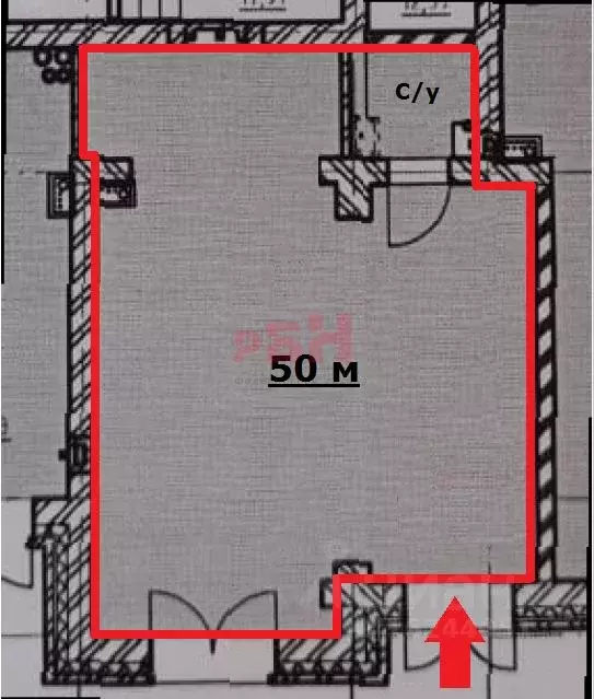 Помещение свободного назначения в Свердловская область, Екатеринбург ... - Фото 2