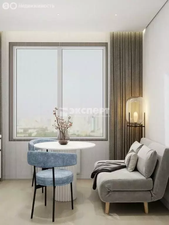 1-комнатная квартира: село Усады, улица Тёплых Встреч, 11 (33.87 м) - Фото 1