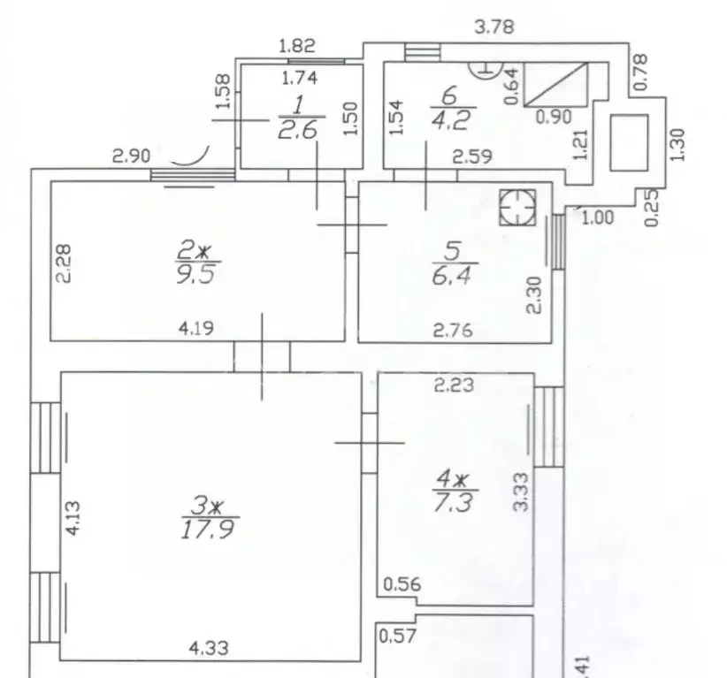 Дом в Калининградская область, Гурьевск Спортивная ул., 2А (50 м) - Фото 2