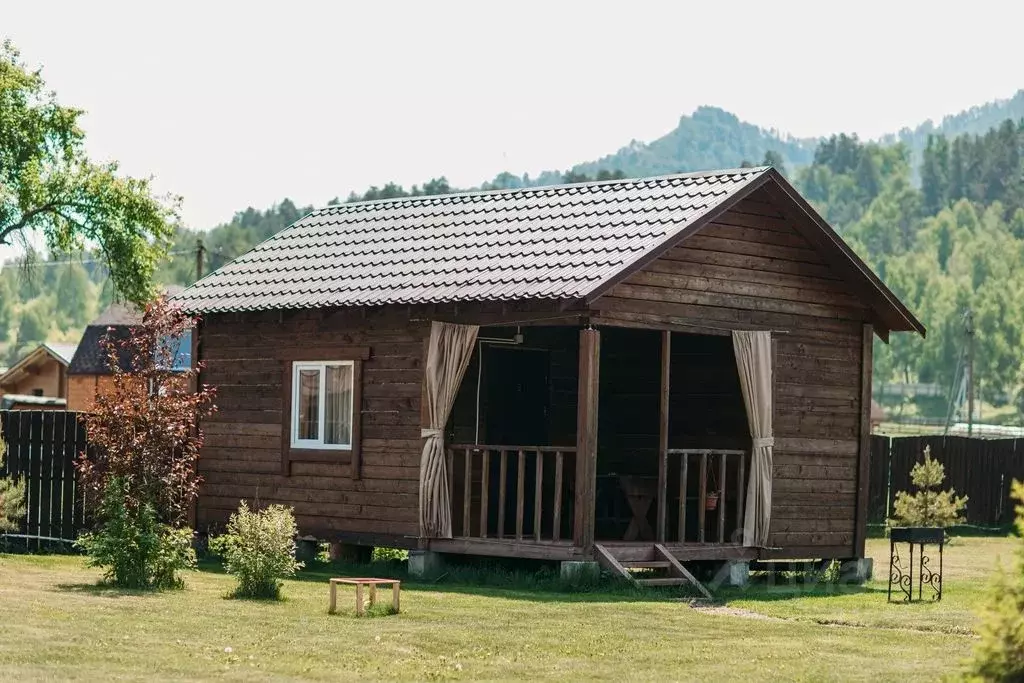 Дом в Алтай, Чемальский район, с. Анос ул. Грушевая, 1 (25 м) - Фото 1