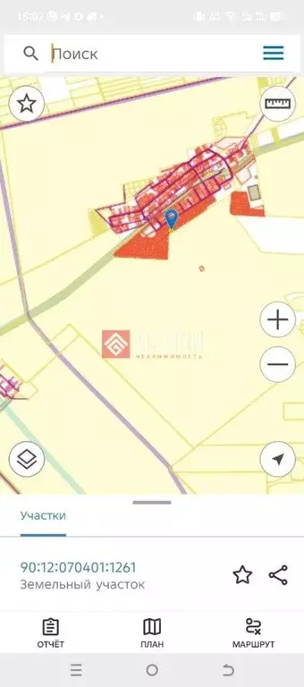 Участок в Крым, Симферопольский район, Кольчугинское с/пос, с. ... - Фото 2