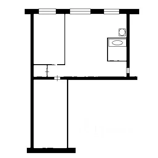 1-к кв. Татарстан, Казань ул. Сафиуллина, 26а (54.0 м) - Фото 1