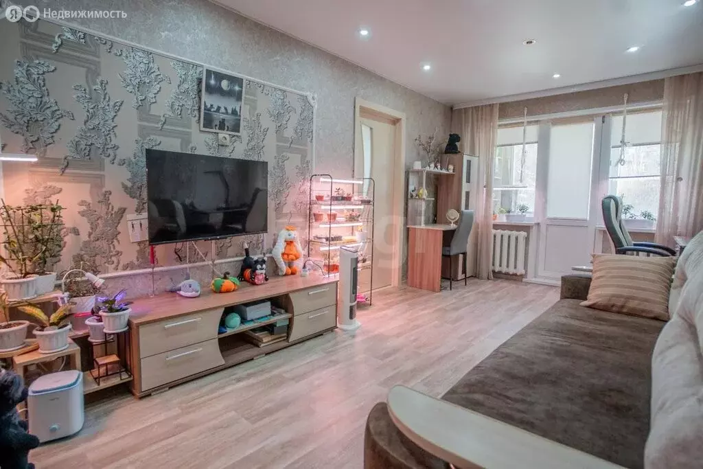 2-комнатная квартира: Томск, улица Беринга, 1/1 (46.3 м) - Фото 2