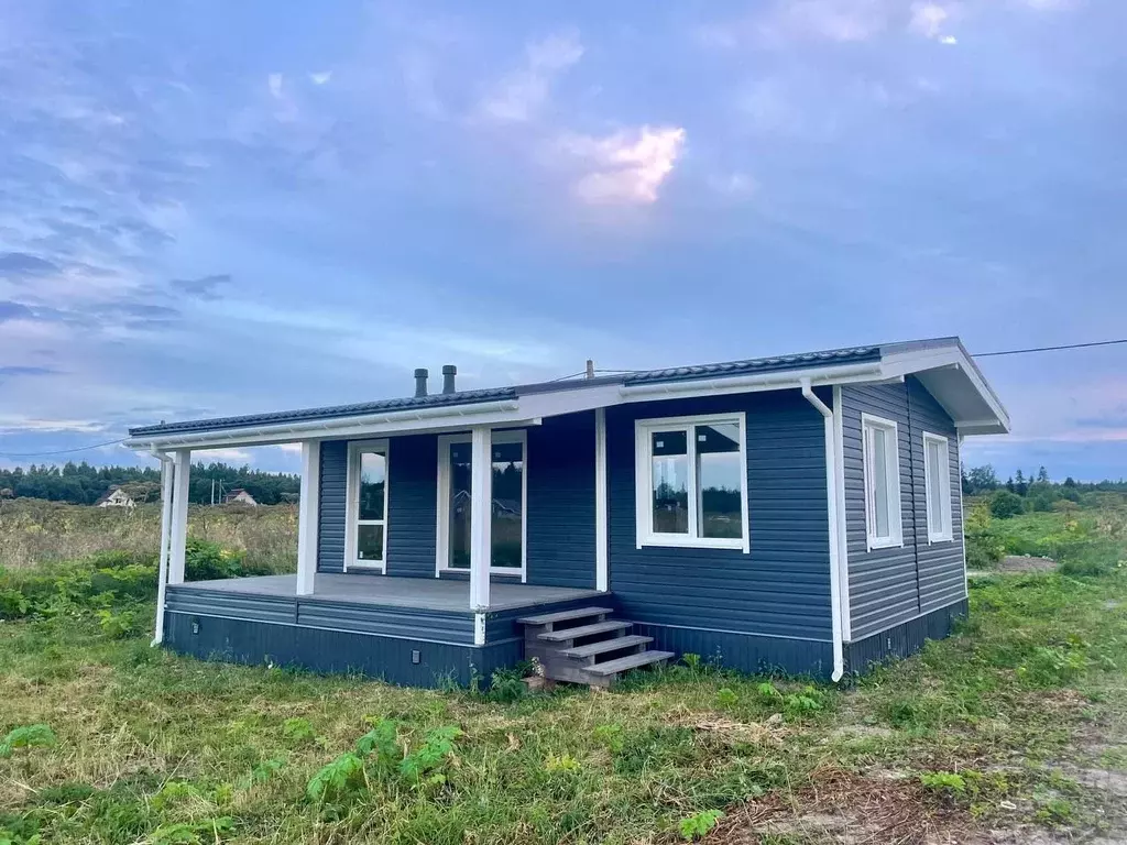 Дом в Ленинградская область, Волосовский район, д. Клопицы  (77 м) - Фото 2