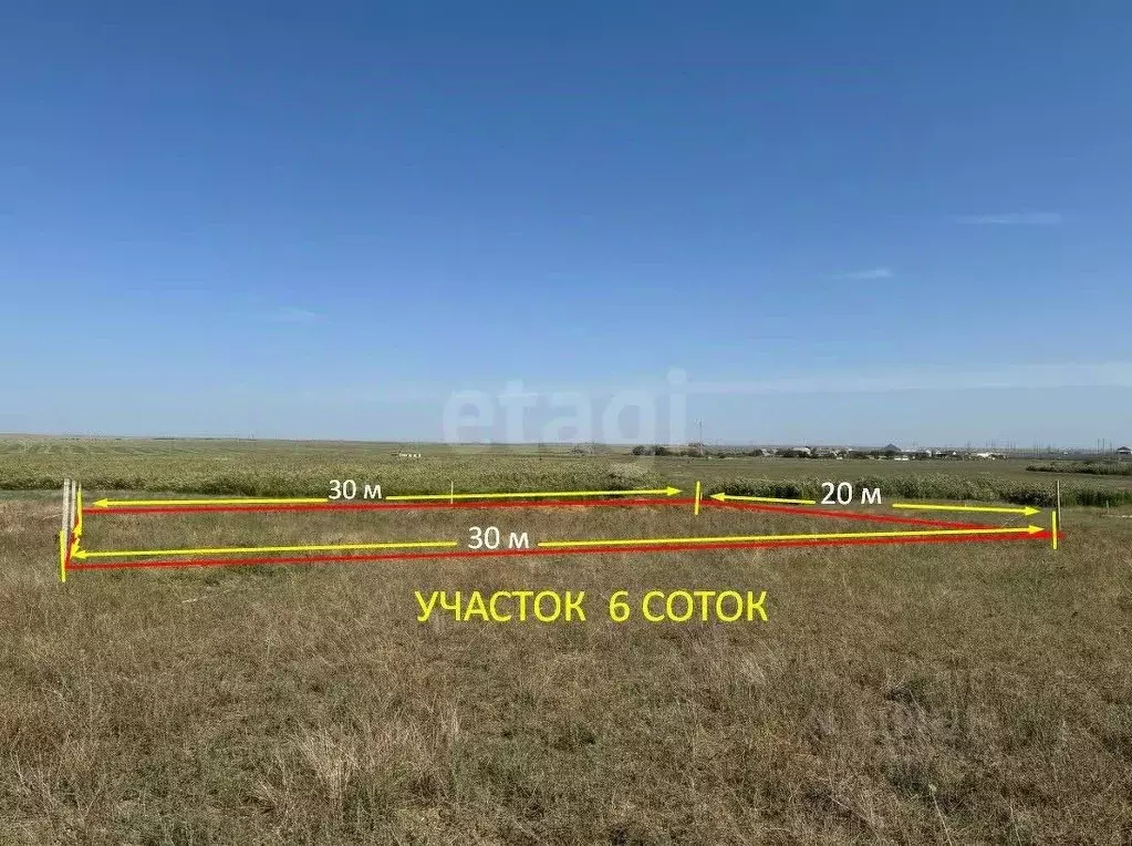 Участок в Крым, Феодосия Колос СПК, ул. Коммерческая (6.0 сот.) - Фото 0