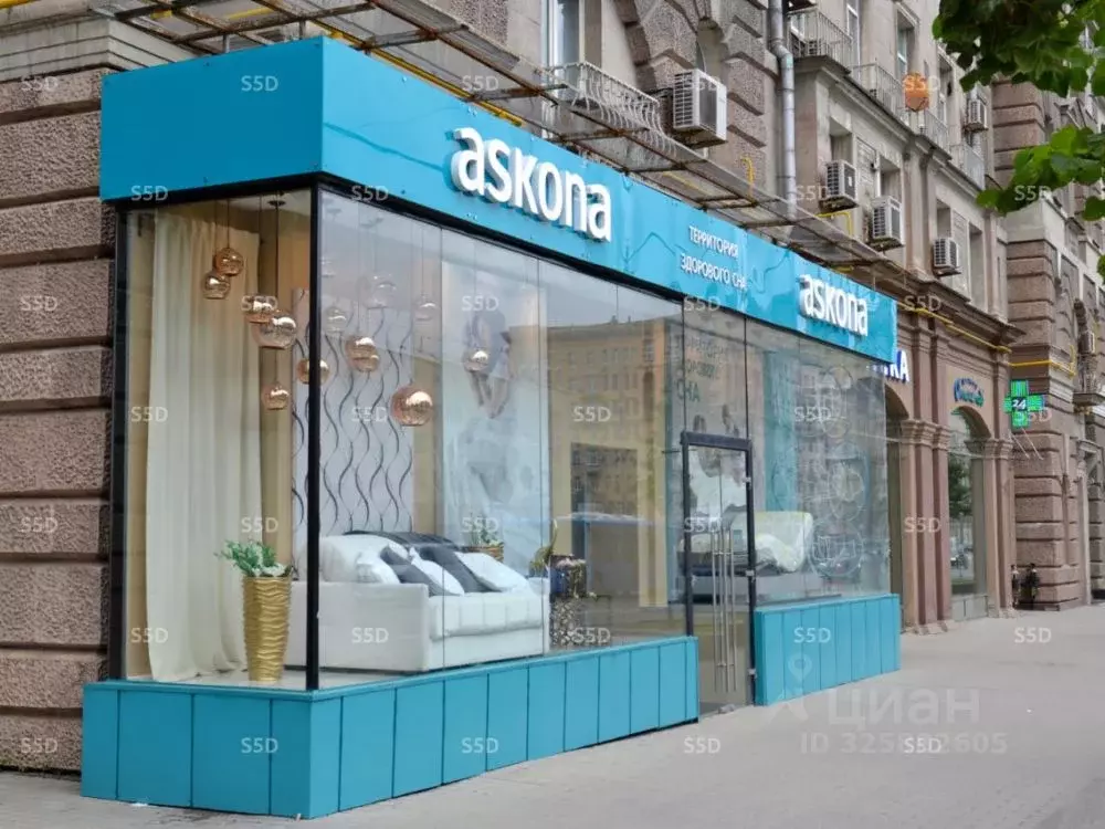 Торговая площадь в Москва Кутузовский просп., 26К1 (244 м) - Фото 1