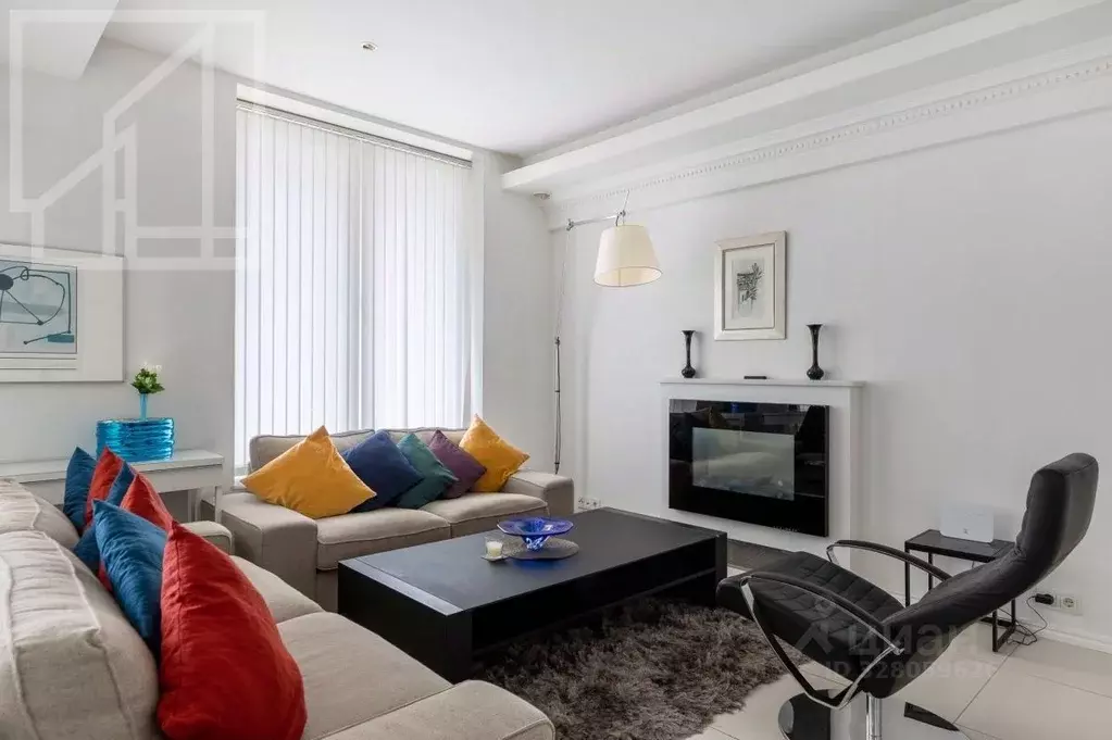 4-к кв. Москва Новинский бул., 18С1 (111.0 м) - Фото 1