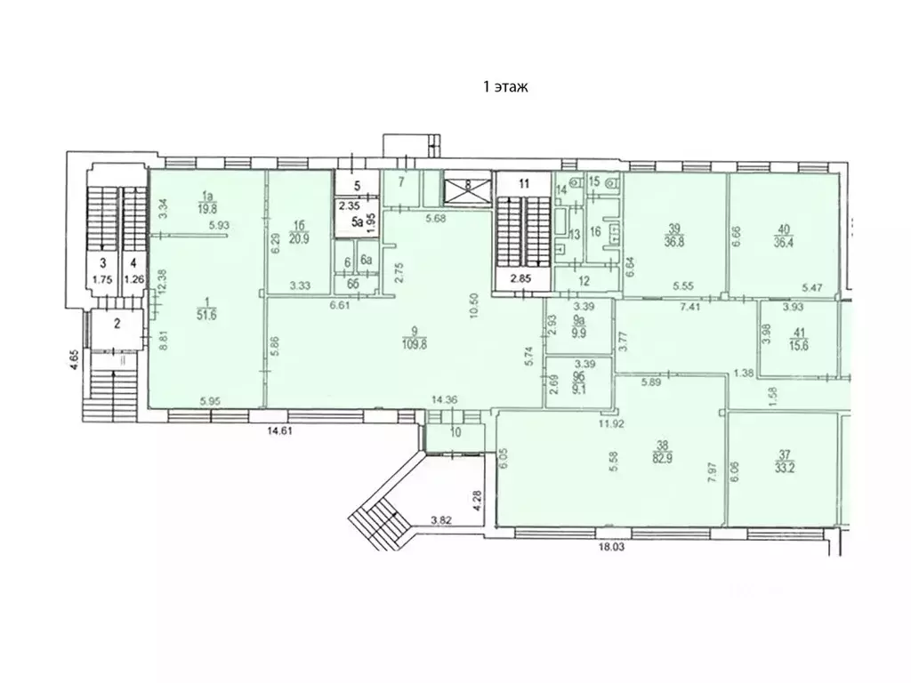 Офис в Москва Северный ао, ул. 8 Марта, 14 (727 м) - Фото 1