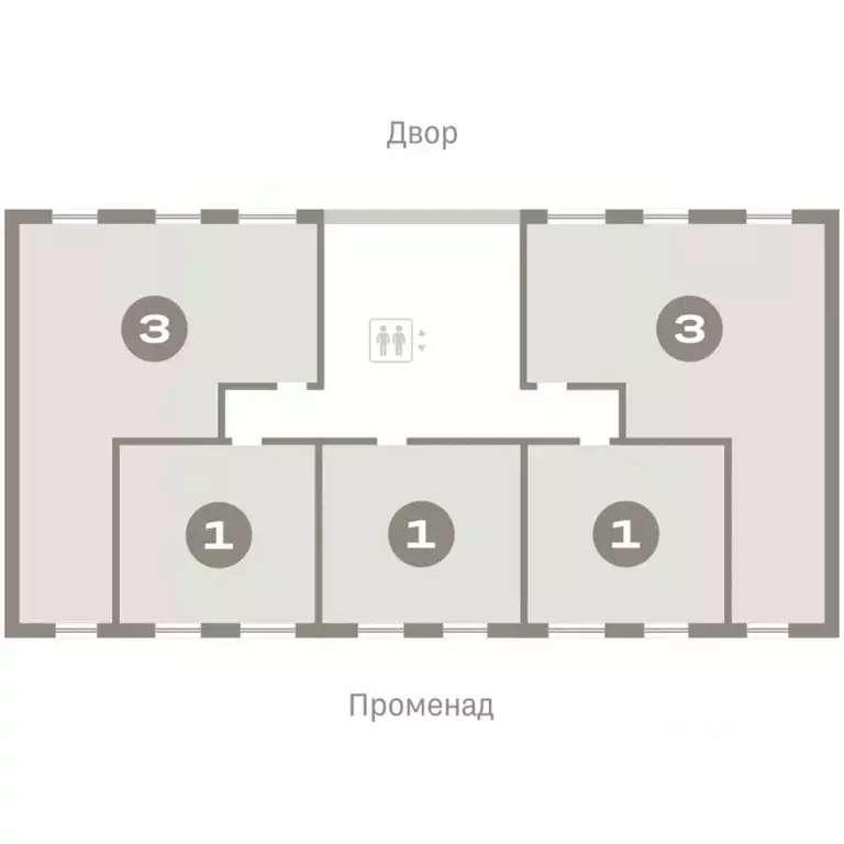 3-к кв. Омская область, Омск  (85.03 м) - Фото 2