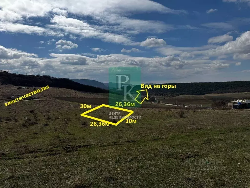 Участок в Севастополь с. Родное,  (8.0 сот.) - Фото 2