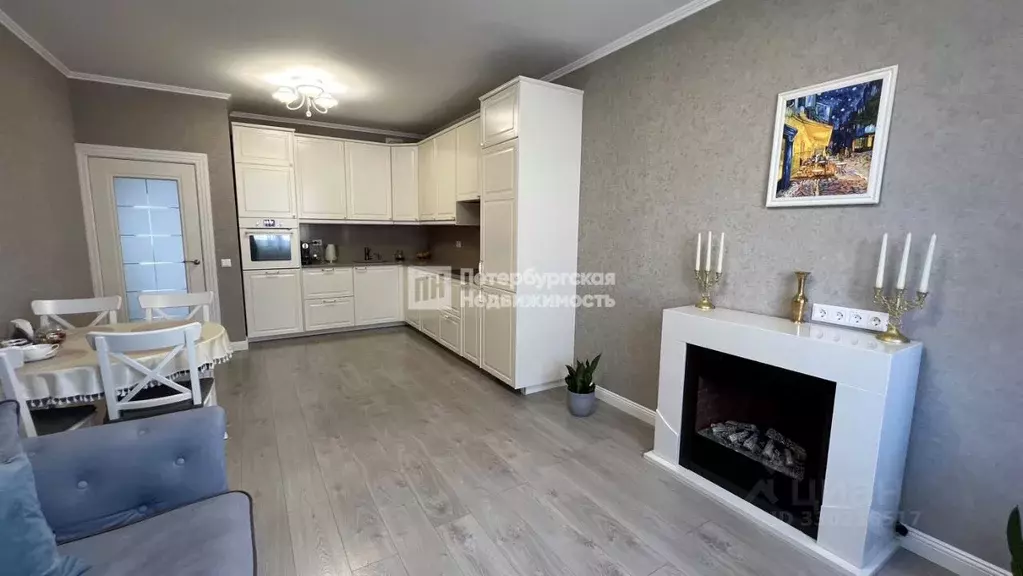 2-к кв. Санкт-Петербург ул. Катерников, 5к1 (89.3 м) - Фото 1