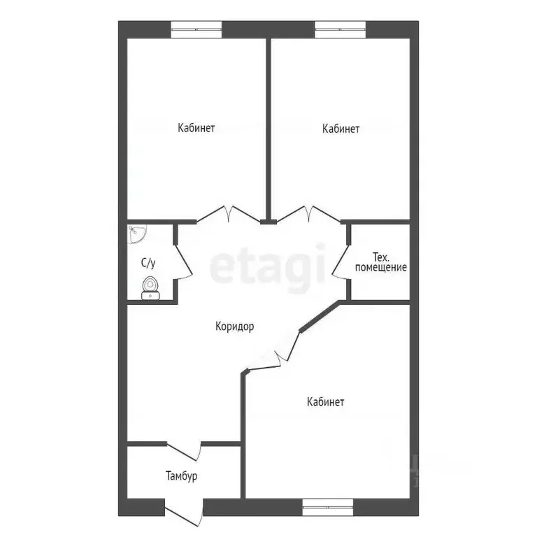 Помещение свободного назначения в Тамбовская область, Тамбов Советская ... - Фото 2