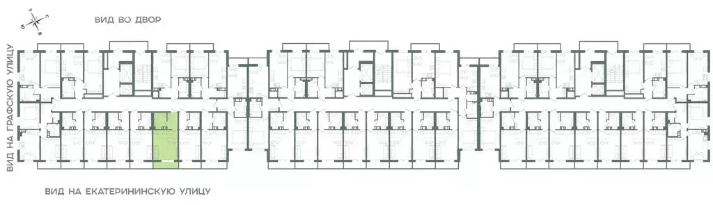 Квартира-студия: Мурино, Екатерининская улица, 11 (23.2 м) - Фото 1