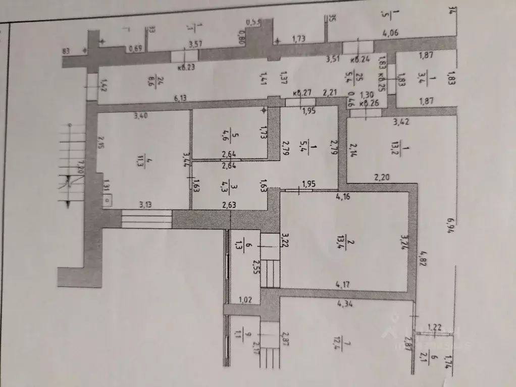 1-к кв. Костромская область, Кострома ул. Войкова, 22 (40.0 м) - Фото 2